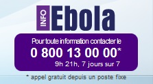 informations sur le virus ebola avec le site sante-gouv.fr